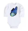 Детский боди Blue butterfly Белый фото