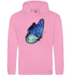 Жіноча толстовка (худі) Blue butterfly Рожевий фото