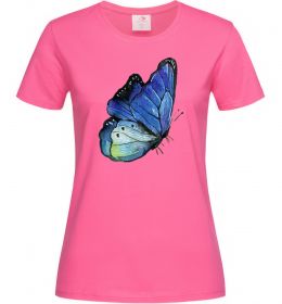 Женская футболка Blue butterfly Женская футболка Blue butterfly