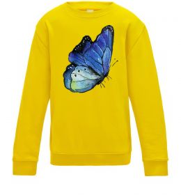 Дитячий світшот Blue butterfly Дитячий світшот Blue butterfly