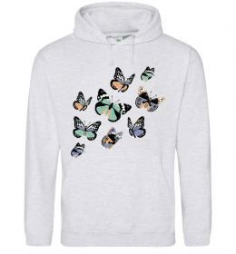 Женская толстовка (худи) Малюнок метелики