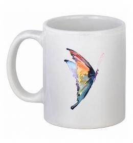 Чашка керамическая Rainbow butterfly