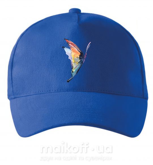 Кепка Rainbow butterfly Яскраво-синій фото