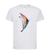 Детская футболка Rainbow butterfly Белый фото