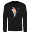 Свитшот Rainbow butterfly Черный фото
