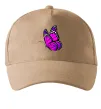 Кепка Рожевий метелик Песочный фото