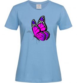 Жіноча футболка Рожевий метелик