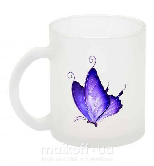 Чашка стеклянная Flying butterfly Фроузен фото