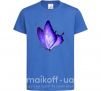 Детская футболка Flying butterfly Ярко-синий фото