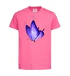 Детская футболка Flying butterfly Ярко-розовый фото