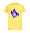 Детская футболка Flying butterfly Лимонный фото