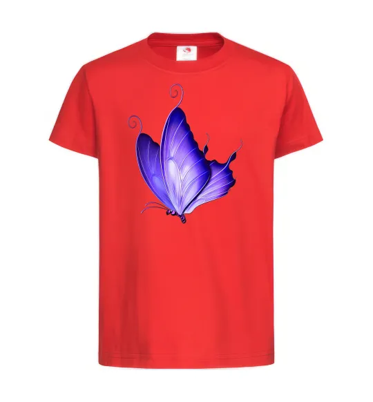 Детская футболка Flying butterfly Красный фото