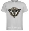 Мужская футболка Round butterfly Серый фото
