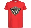 Детская футболка Round butterfly Красный фото