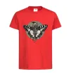 Дитяча футболка Round butterfly Червоний фото