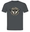 Чоловіча футболка Round butterfly Графіт фото