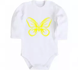 Детский боди Монарх Белый фото