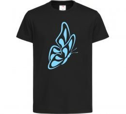 Детская футболка Небесно-блакитний метелик