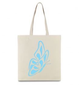 Еко-сумка Небесно-блакитний метелик