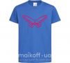 Дитяча футболка Fuchsia butterfly Яскраво-синій фото