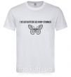 Чоловіча футболка I've got butterflies in my stomach Білий фото