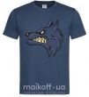 Мужская футболка Angry wolf Темно-синий фото