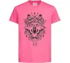 Детская футболка Малюнок вовка Ярко-розовый фото