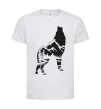 Детская футболка Forest wolf Белый фото