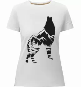 Женская премиум футболка Іх віль ніхт Белый фото