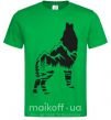 Чоловіча футболка Forest wolf Зелений фото