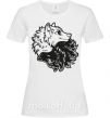 Жіноча футболка Two wolfes Білий фото