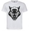 Чоловіча футболка Screaming wolf Білий фото