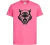 Дитяча футболка Screaming wolf Яскраво-рожевий фото