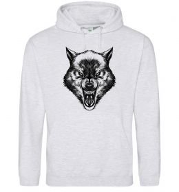 Мужская толстовка (худи) Screaming wolf