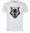 Чоловіча футболка Screaming wolf Білий фото
