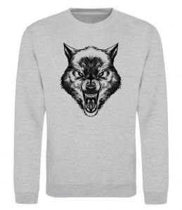 Свитшот Screaming wolf