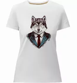 Женская премиум футболка Іх віль ніхт Белый фото