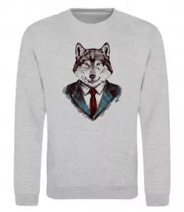 Свитшот Вовк в овечій шкурі Белый фото