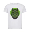Дитяча футболка Round wolf Білий фото