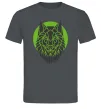 Чоловіча футболка Round wolf Графіт фото