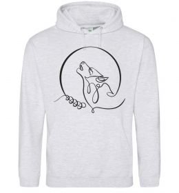 Женская толстовка (худи) Wolf curves Женская толстовка (худи) Wolf curves