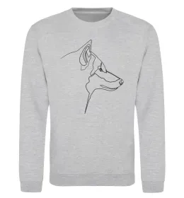 Світшот Multicolor wolf Чорний фото