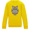 Детский Свитшот Multicolor wolf Солнечно желтый Детский Свитшот Multicolor wolf Солнечно желтый фото
