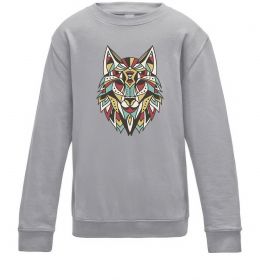 Дитячий світшот Multicolor wolf Дитячий світшот Multicolor wolf