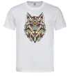 Чоловіча футболка Multicolor wolf Білий фото