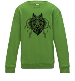 Дитячий світшот Індіанський вовк