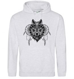 Чоловіча толстовка (худі) Індіанський вовк Чоловіча толстовка (худі) Індіанський вовк