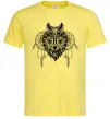 Мужская футболка Індіанський вовк Лимонный Мужская футболка Індіанський вовк Лимонный фото