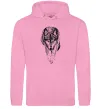 Женская толстовка (худи) Вовк йде Розовый Женская толстовка (худи) Вовк йде Розовый фото