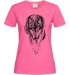 Женская футболка Вовк йде Ярко-розовый Женская футболка Вовк йде Ярко-розовый фото